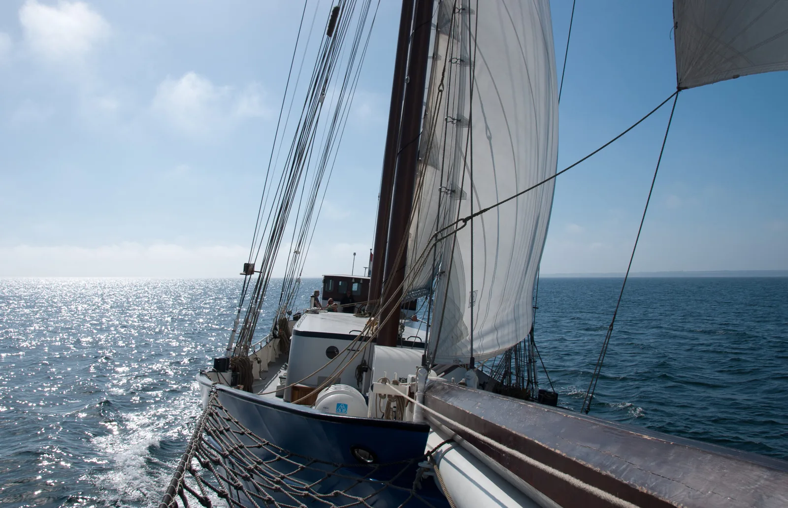 Die STORTEMELK bei einer Segelreise